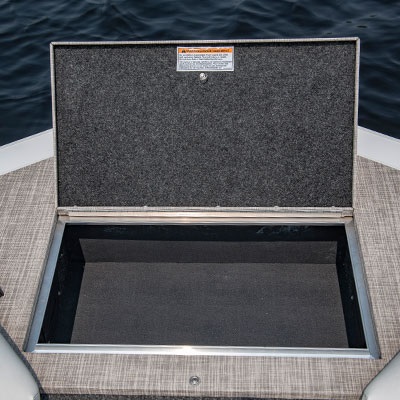 Anchor storage into bow platform