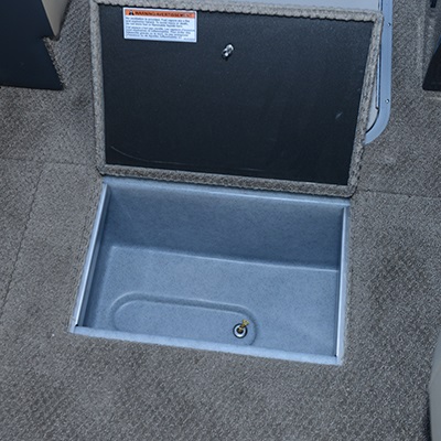 Built-in floor cooler