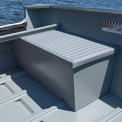 Durable ribbed polyethylene seat covering
