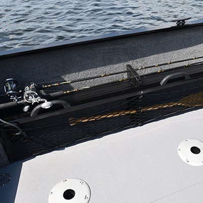 Rangement rapide pour cannes à pêche
