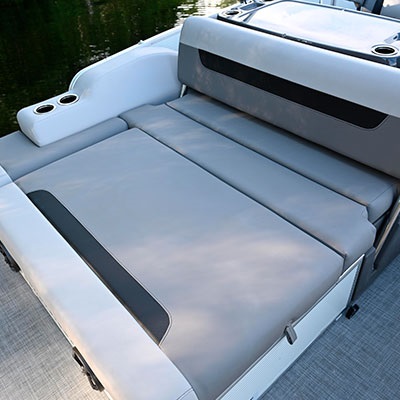 Grande chaise longue arrière