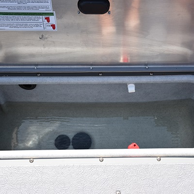 Vivier électrique oxygéné arrière de 77 L / 20 gal. U.S.